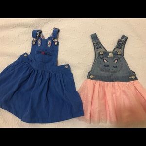Girl’s overall dresses